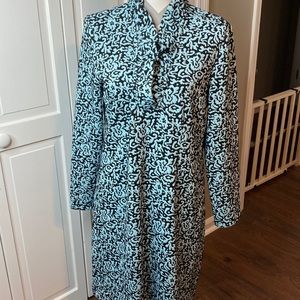 Tyler Boe ruffle neck dress